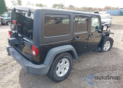 2017 Jeep Wrangler Unlimited Sport 4X4 из США, поврежденный, VIN 1C4BJWDG5HL652039